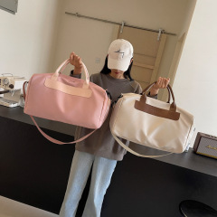 新しいフィットネスバッグ、乾湿分離ヨガバッグ、男性と女性の出張荷物バッグ、短距離旅行用ポータブルトラベルバッグ