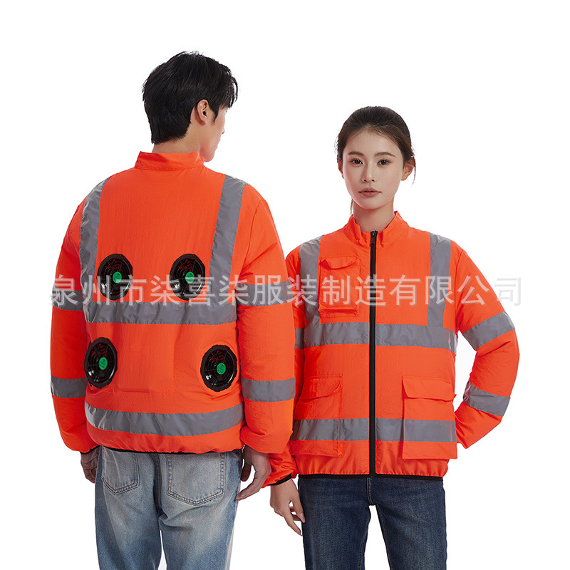 4개의 구멍이 있는 형광 오렌지 싱글 코트(부속품 제외)