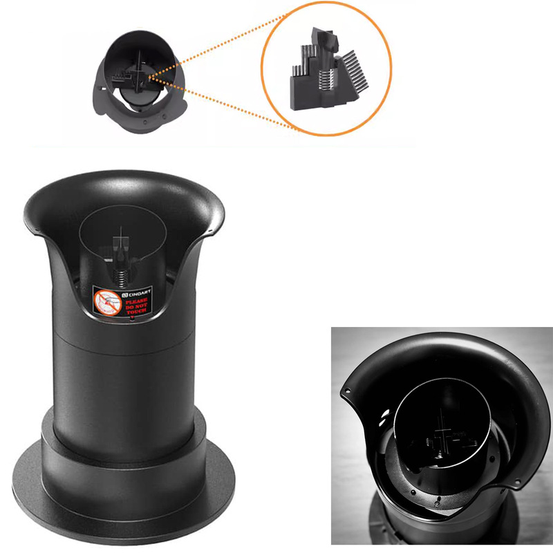 Full-automatic powder bowl cleaner coffee machine handle cleaning brush coffee grounds cleaning free cloth washing commercial