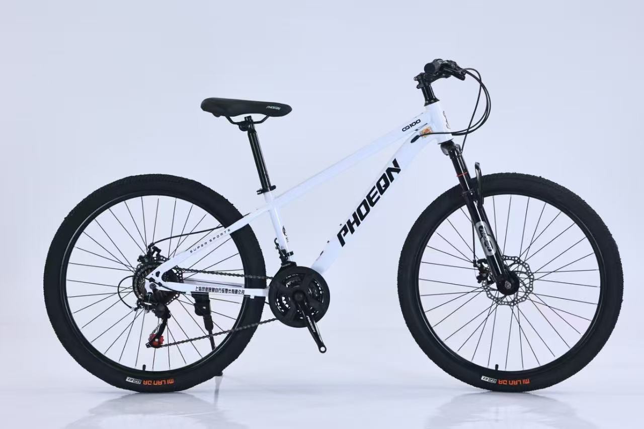 Bicicleta de montaña de 24 pulgadas 26 pulgadas 21 velocidades de amortiguación bicicleta de velocidad variable para hombres