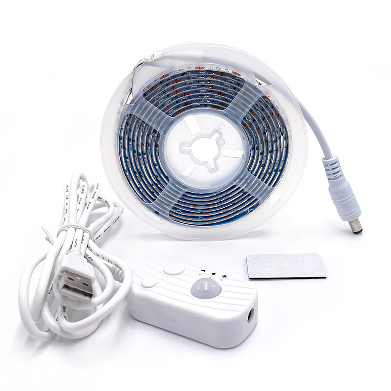 Smart physiological dynamic induction LED light strip for wardrobe, lamp, 12v