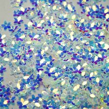 异形金光亮片不规则金光透明亮片批发500服装饰品配件史莱姆填充