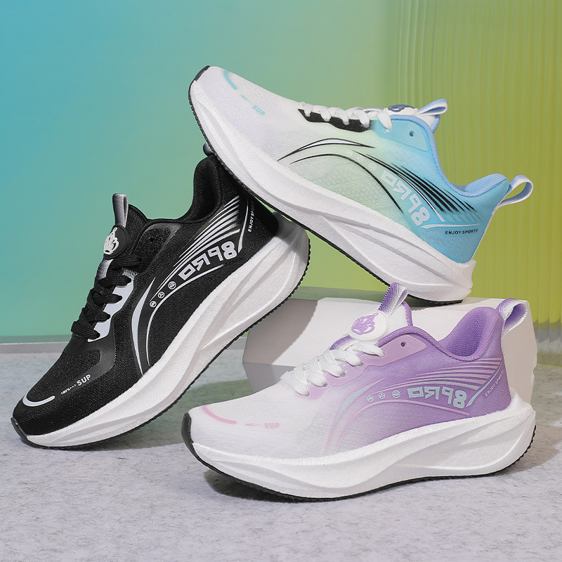 2026 New Summer Ice Silk Mesh Carbon Plate Lightweight Shock-Absorbing Breathable Non-Slip Casual Versatile Running Sneakers