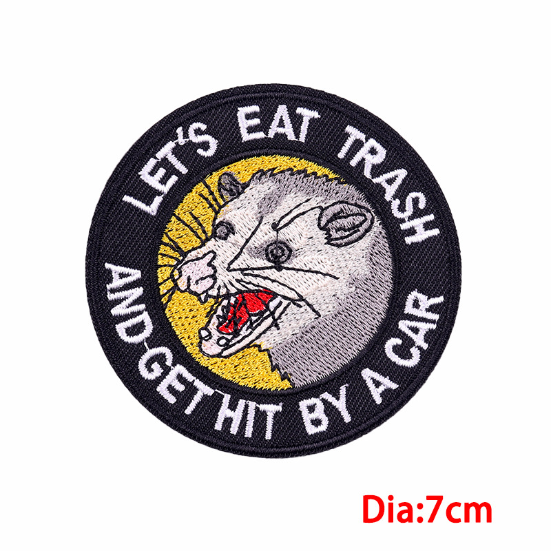 7g Weight Clothing Sticker Patches Classification 1 Piece Quantity Embroidery thread Material Cartoon, Cat Pattern Cute Style 1 Piece Cute Cartoon Cat Embroidery Thread Clothing Sticker Patches 8