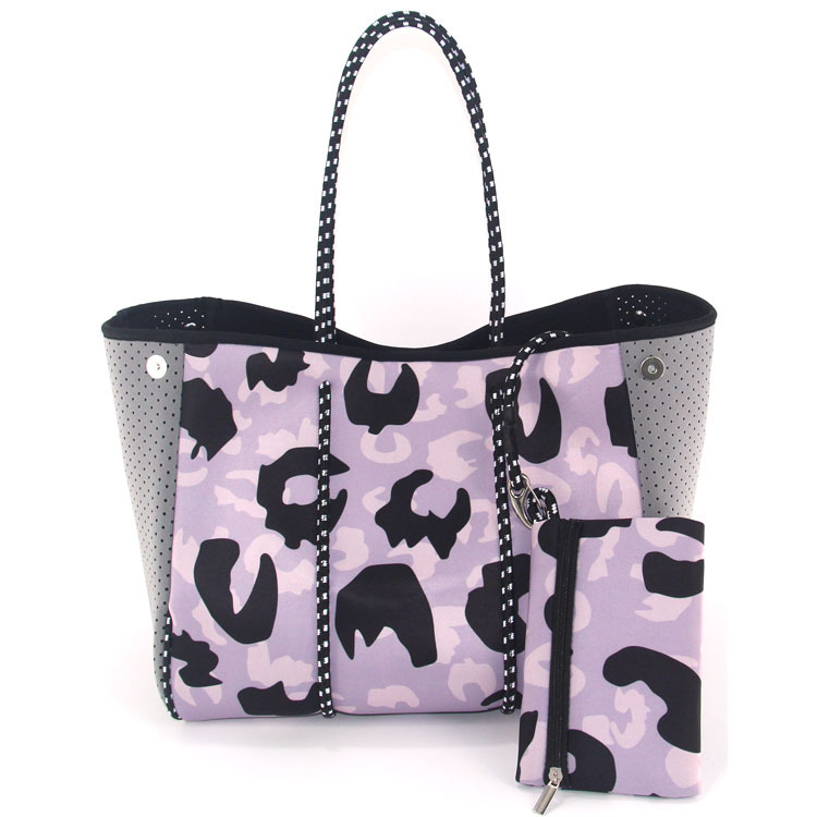 Bolso de playa de neopreno ligero para mujer