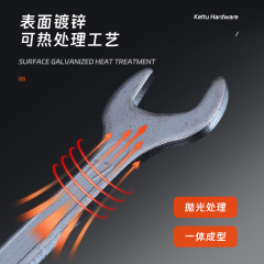 Socket manual double-opening torque stamping multi-function wrench two-in-one small wrench iron hardware tool wrench