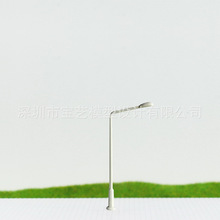 迷你沙盘模型路灯 1：300不光路灯 1:500白色不光马路灯模型