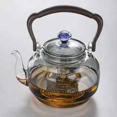 High temperature resistant glass teapot open flame heating electric ceramic stove kettle heat resistant glass steaming star rhyme kettle