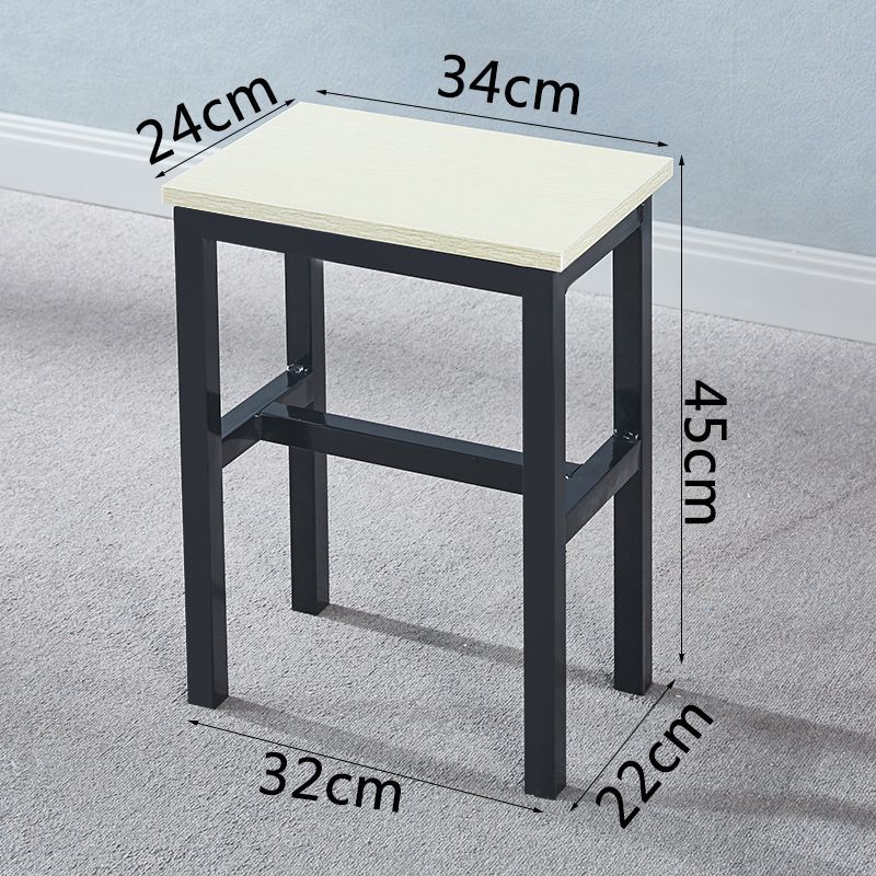 Taburetes de taller de fábrica gruesas taburetes cuadrados taburetes de comedor taburetes de dormitorio taburetes de entrenamiento taburetes de estudiantes taburetes de entrenamiento taburetes de hogar taburetes altos para adultos image 7