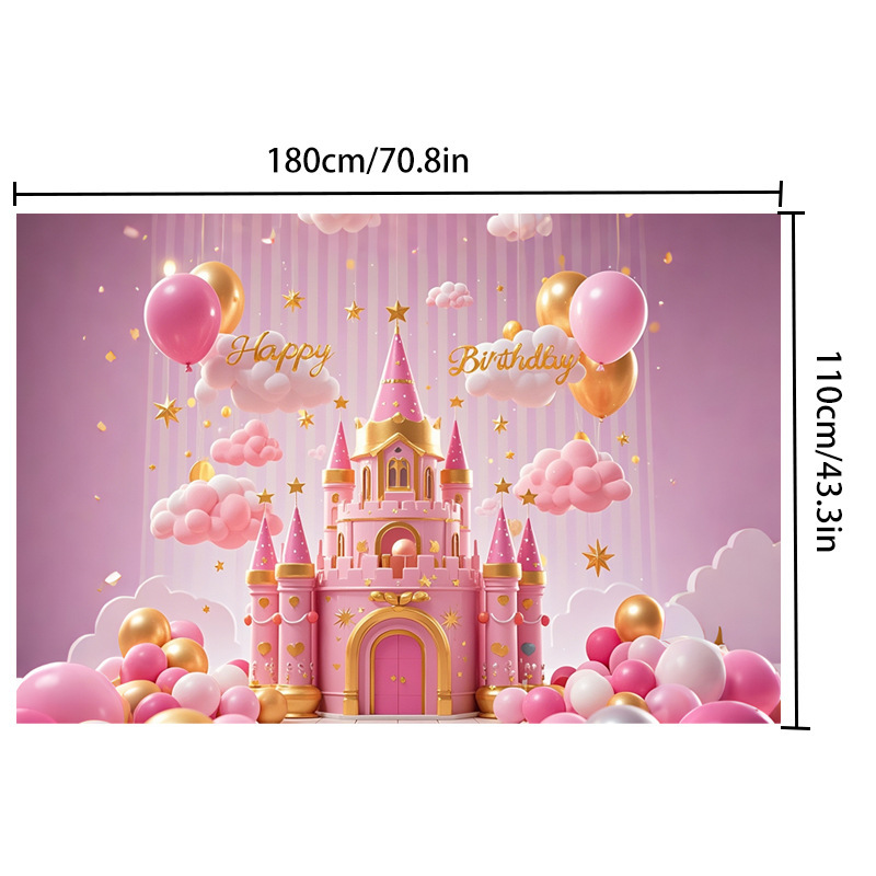 2025 nueva tela de fondo al aire libre fiesta de cumpleaños diseño del lugar foto de dibujos animados fotografía fotografía tela de fondo comercio exterior