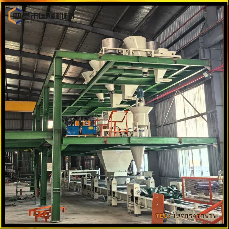 轻质高强复合风管板生产线 抗折强度2.5Mpa  A级防火玻镁板制板机