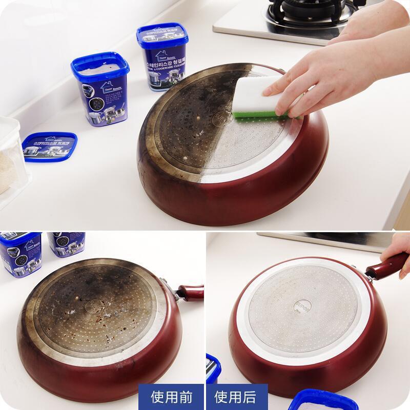 不锈钢去污膏多功能去污膏除锈清洁膏不锈钢锅具锅底渍强力清洁剂|undefined