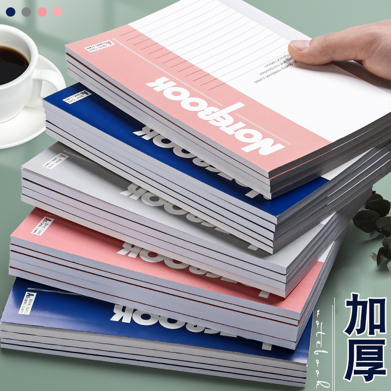Youth League Notebook a5 Wholesale Soft Copy Office Notebook Record Book Student Review Book Wireless Glue Book
