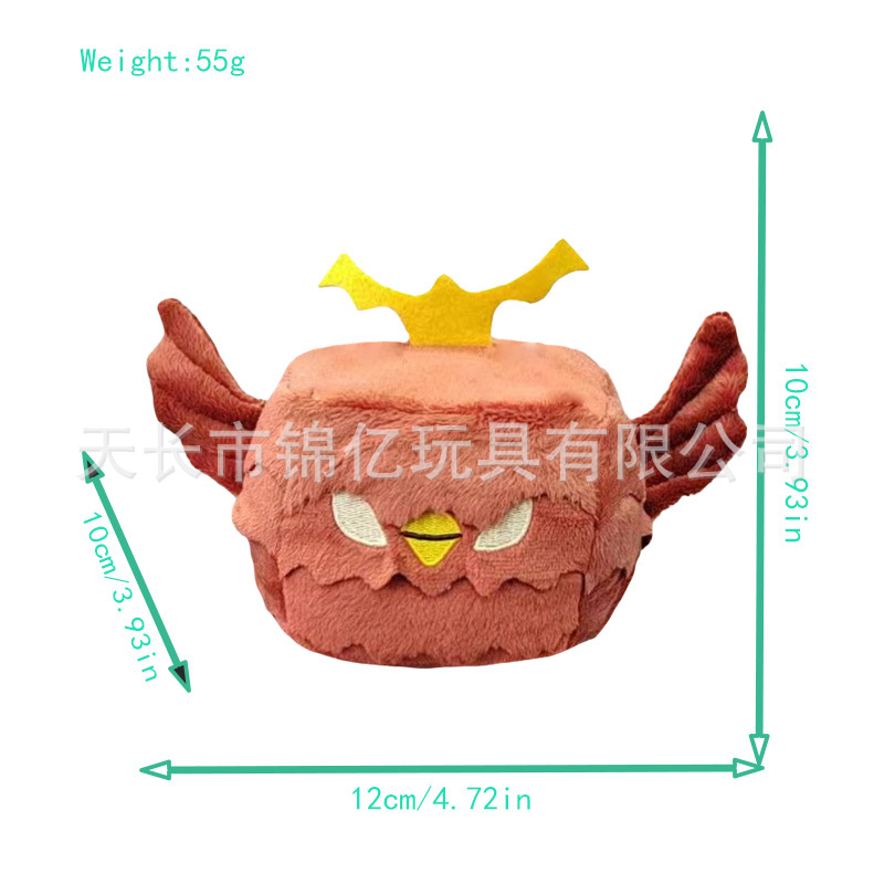 Nuevo producto transfronterizo Devil Fruit Toy bloxfruit juego periférico muñeco de peluche caja de muñecas en stock