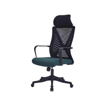 定制带头枕带扶手可升降旋转简约型办公网椅JYX-0289