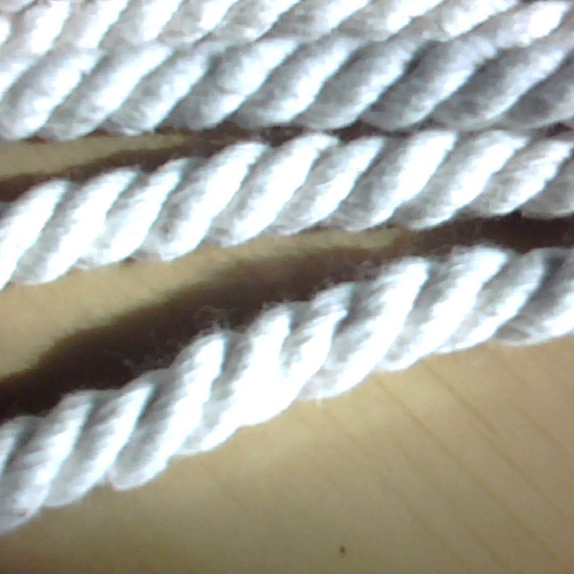 厂家批发晾衣吊牌绳 漂白牙子绳 三股八股服装加边绳