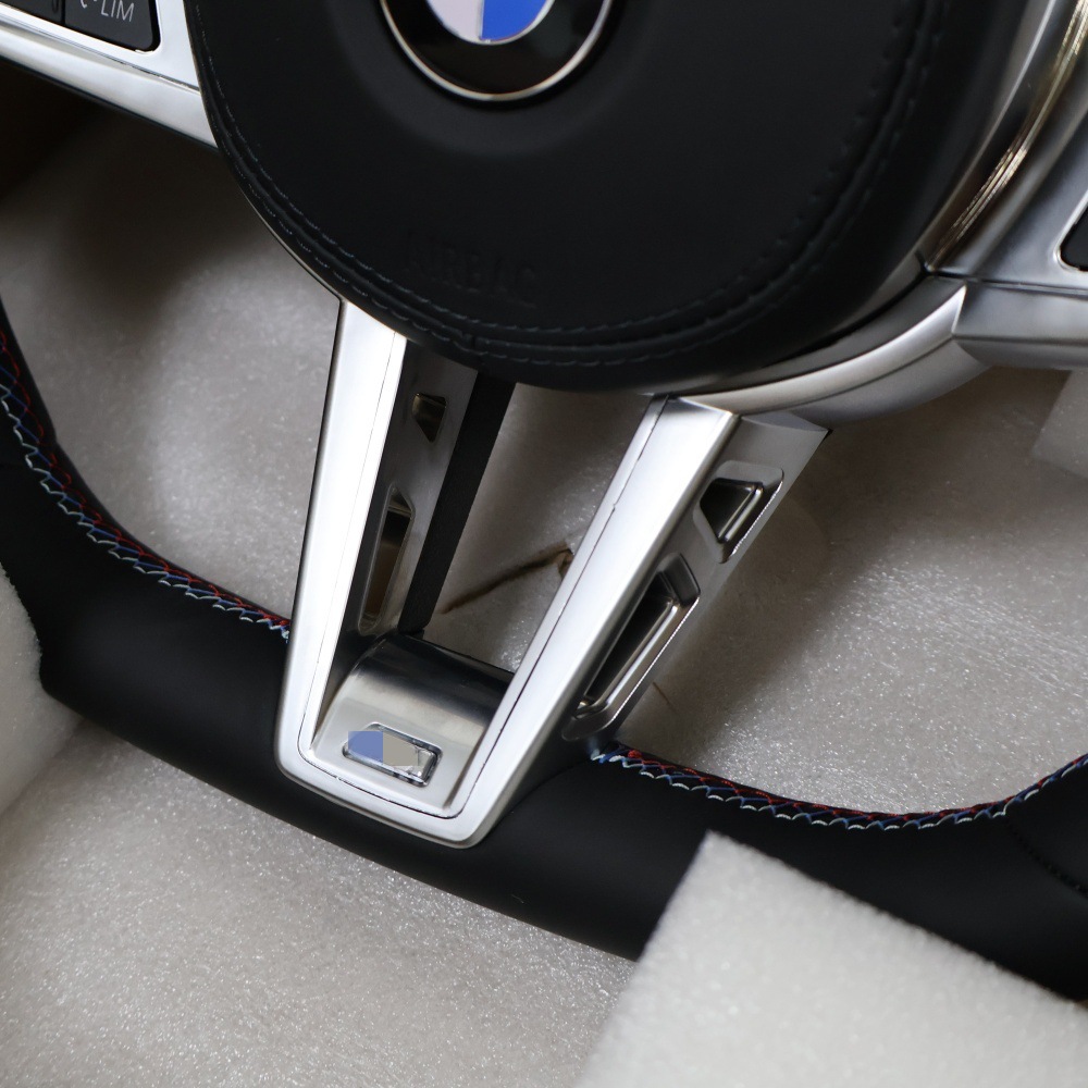 New silver upgraded steering wheel assembly for F/G chassis 1234567 series CS sport BMW modification