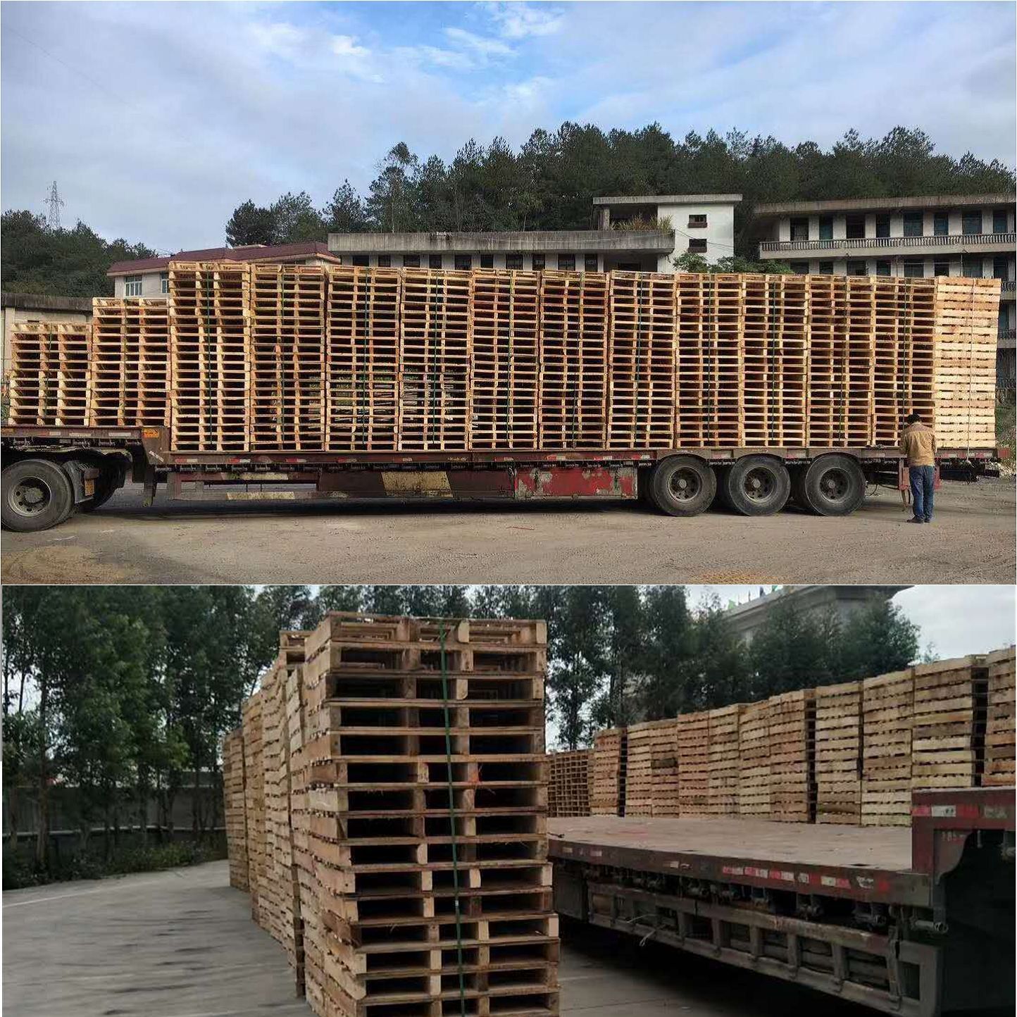 木托盘卡板栈板 防腐木 出口熏蒸热处理泉州厦门漳州龙岩