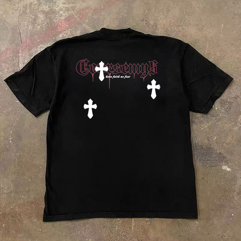 清仓专柜撤回加肥加大码男装短袖t恤宽松圆领纯棉胖子上衣