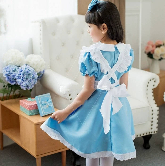 Детский костюм для принцессы, платье, хэллоуин, детская одежда, стильLolita, косплей