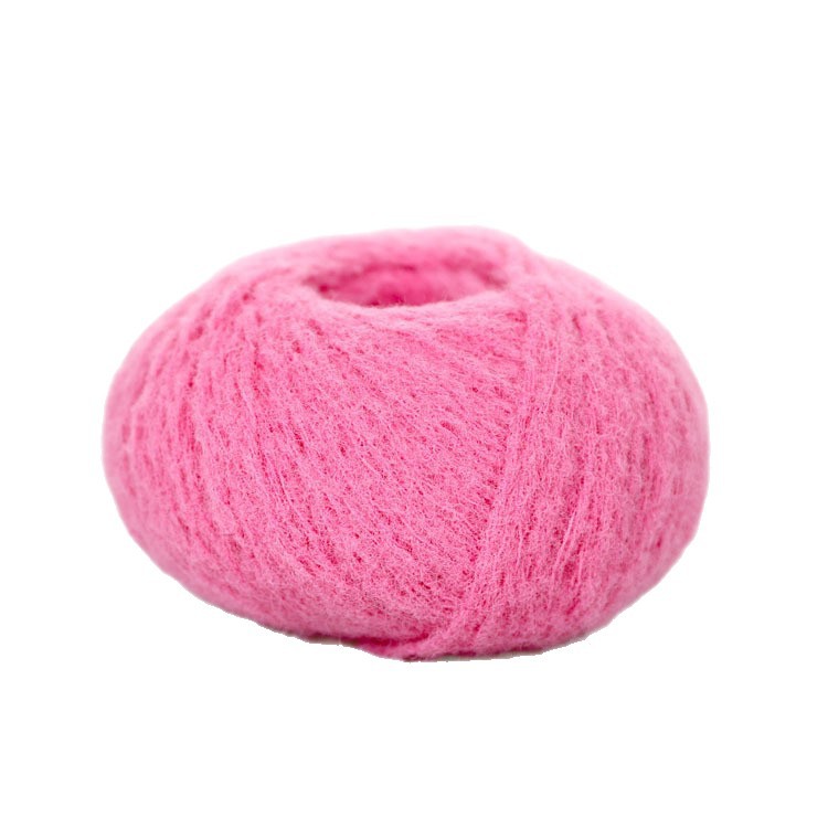 Xuefei'Er Cotton Candy Imitation Wool Yarn Handmade Knitting Bag Doll Crochet Material Kit Mohair Yarn Ball
