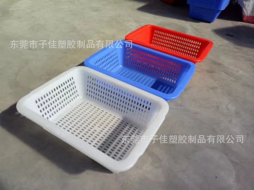 深圳354*271*109塑胶方筛 蓝色 红色 白色 多款尺寸