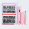 (30D+40D) + double-headed glue + glue remover + tweezers