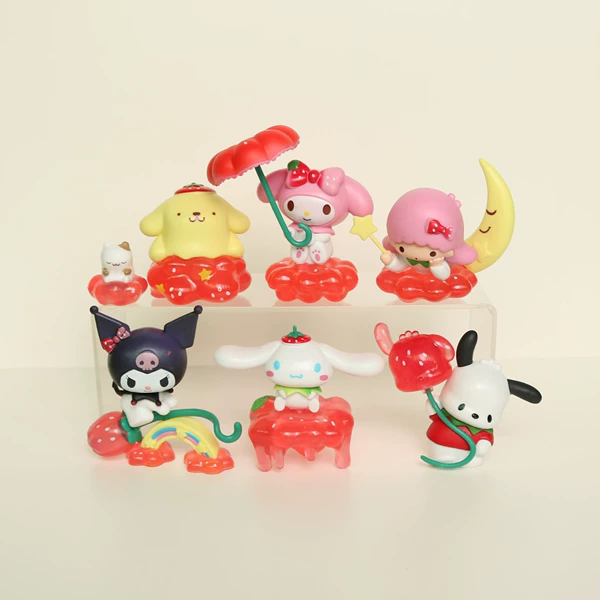 6Strawberry style 7-10cm 520G