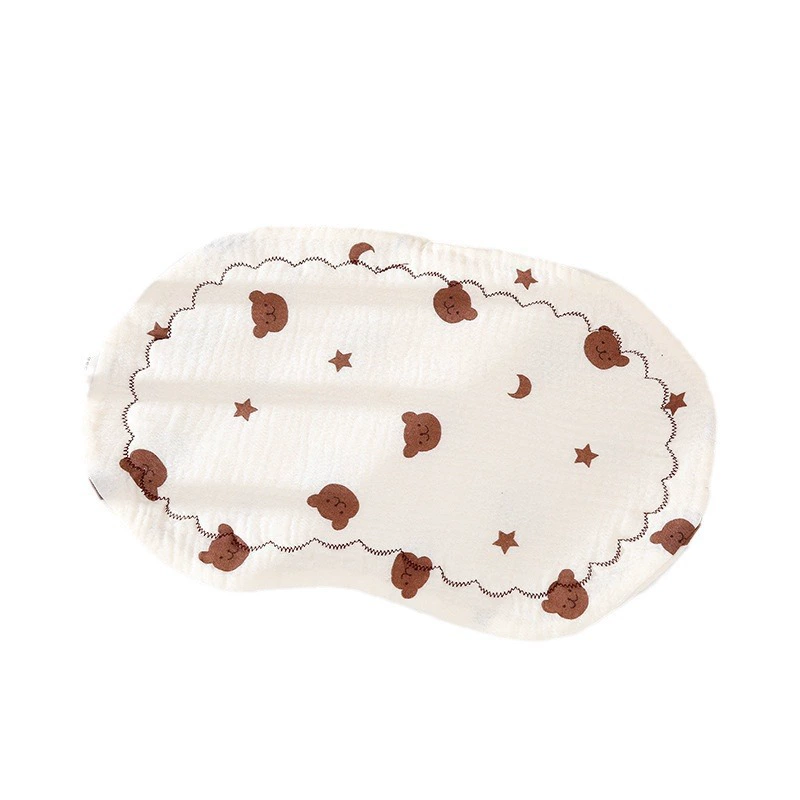 Soft breathable cotton pillow for new born