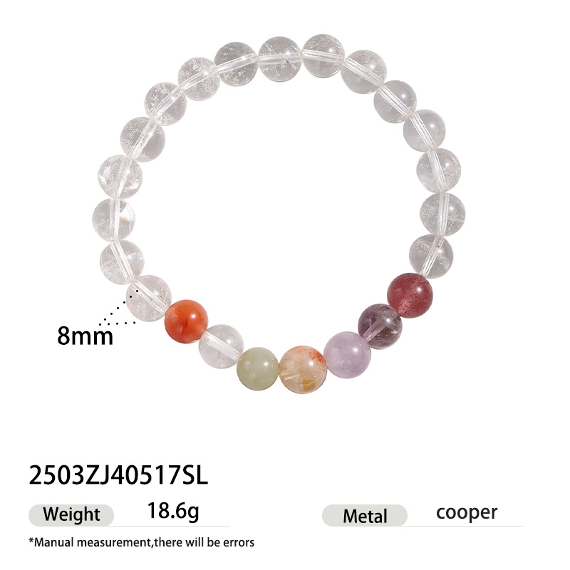 Red de celebridades estilo caliente torre amarilla cristal ojo de tigre calabaza pulsera con cuentas rosa perla real pulsera de cristal natural púrpura mujer