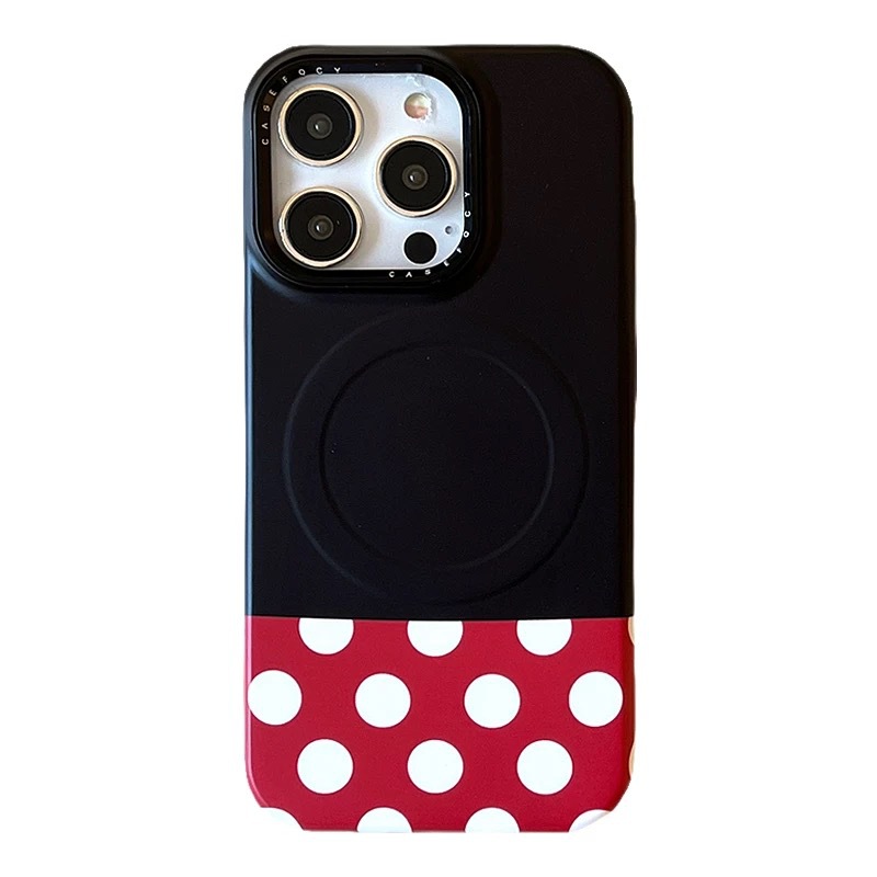Filina magnética a juego de color simple para iPhone 16ProMax funda para teléfono móvil 13 Apple 14 pareja 15 soporte 16
