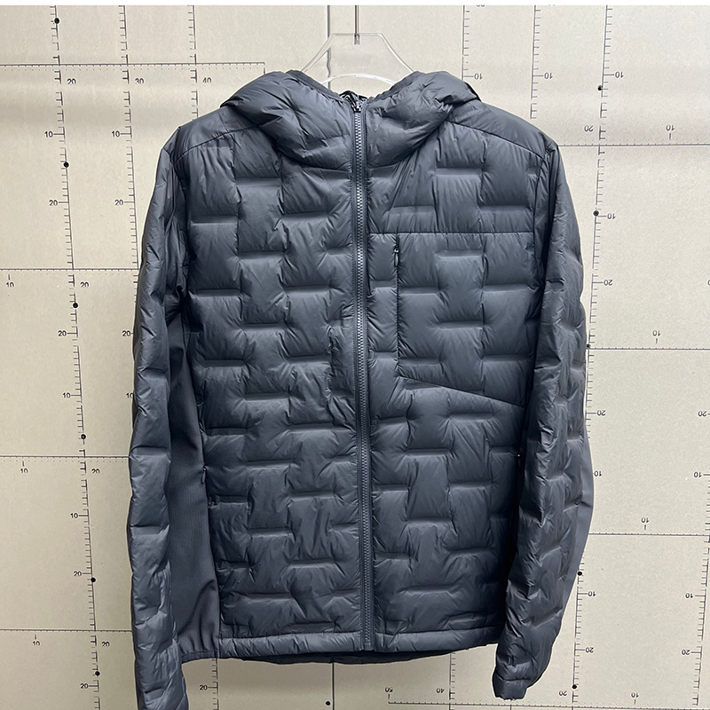 2025 nuevo chaqueta de plumón de hombre nuevo estándar 90 chaqueta caliente de moda con capuz