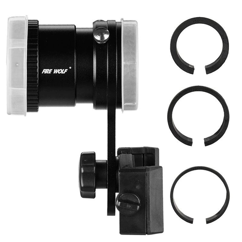 2 поколение цельнометаллический мобильный телефон открытый кронштейн для съемки телескоп наружное увеличительное стекло прицел Открытый кронштейн для съемки фотокамера