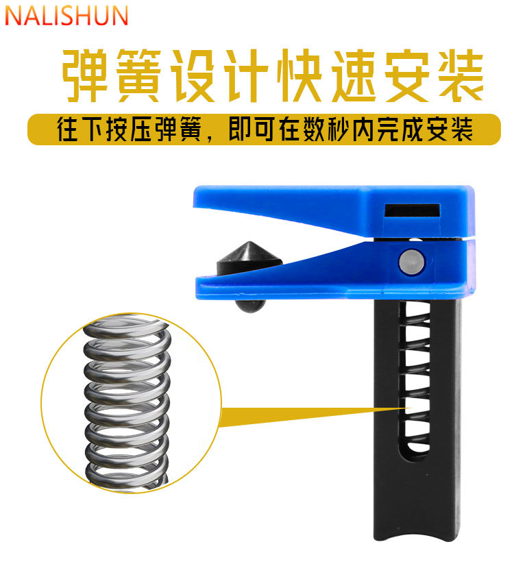 Car Brake Hose Clamp, Oil Nozzle Sealing Clamp, Hook for Replacing Caliper Connector, Anti-Leakage Oil Hose Clamp