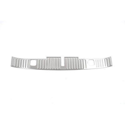 Dekorativ pedal başlıqları – Tailgate - front-guard-1-piece-built-in-stainless-steel-silver-titanium-brushed-suitable-for-2025-ledao-l90