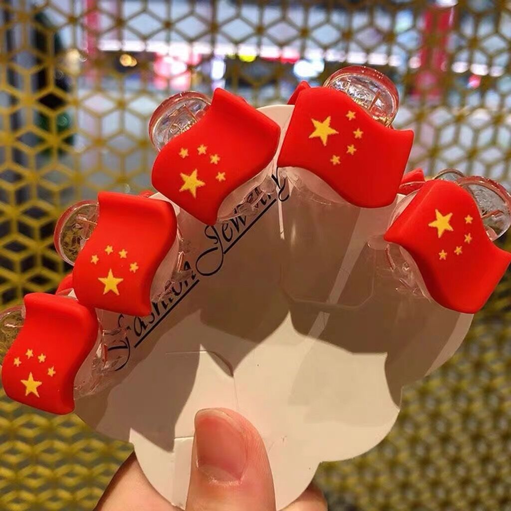 five star red flag headdress