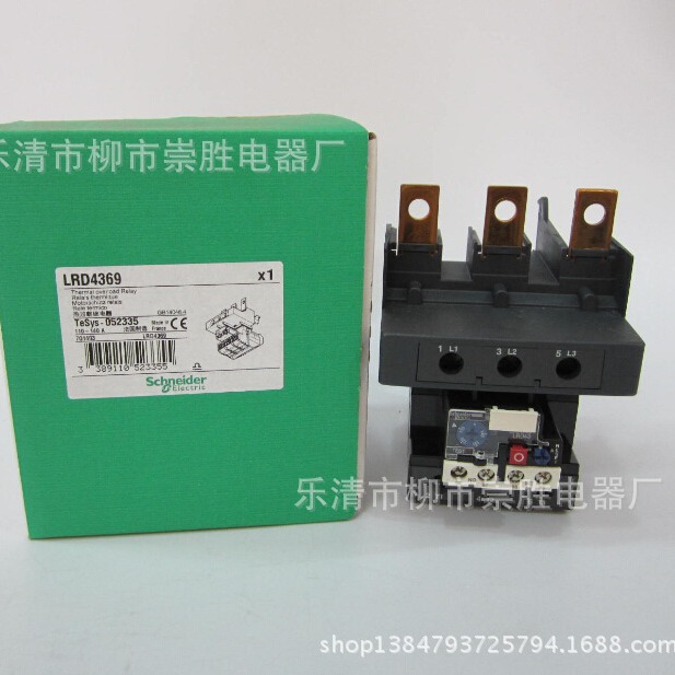 原装正品 热过载继电器LRD4369 110-140A