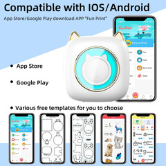 Convenient new high-definition photo printer foreign trade wrong question printer multi-function mini printer wrong question machine