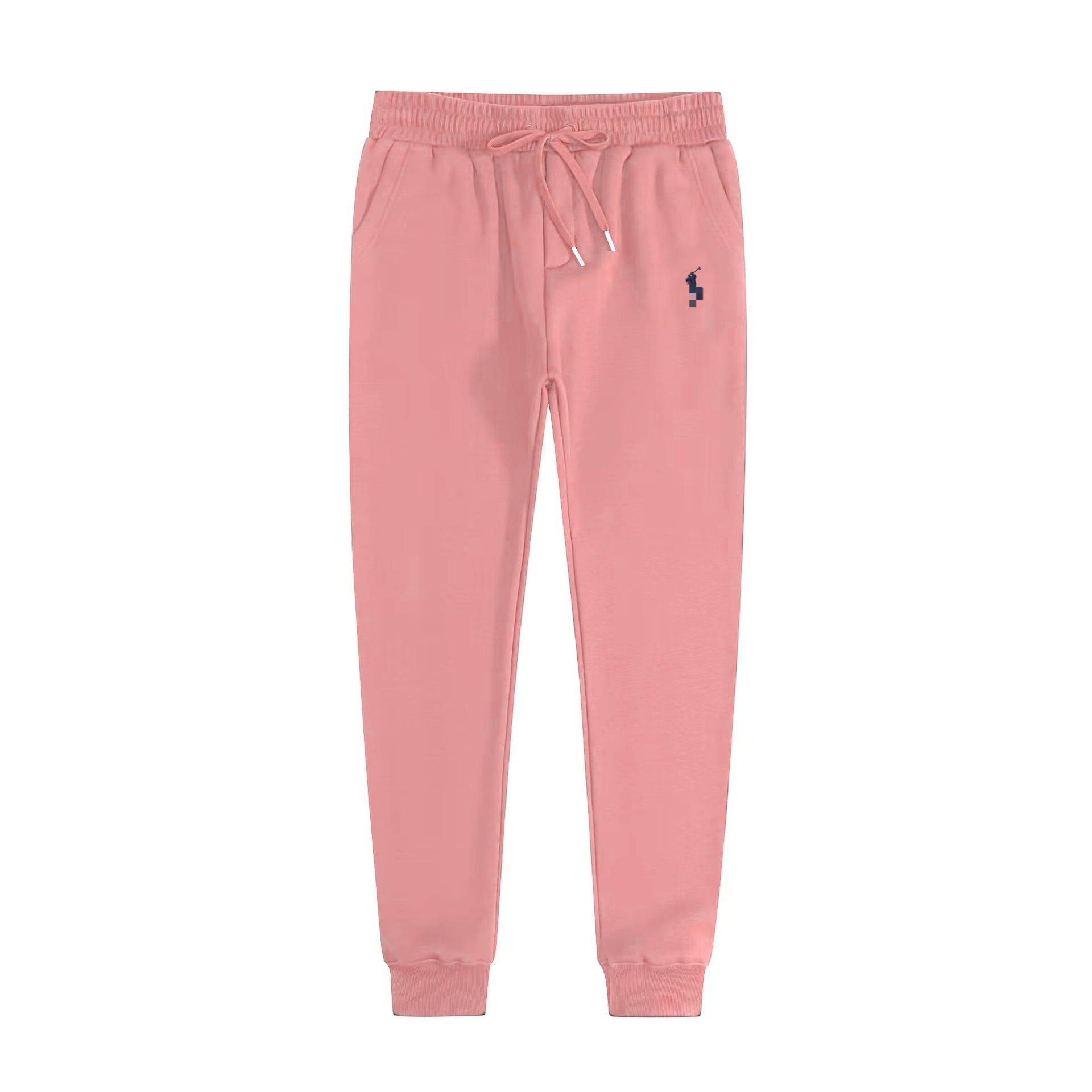 Pink pants-sapphire blue label