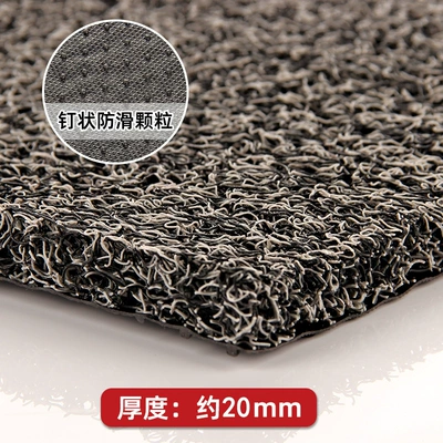 mat plastic carpet thickened, Avtomobil döşəmə paspasları - black-gray-20-4060cm
