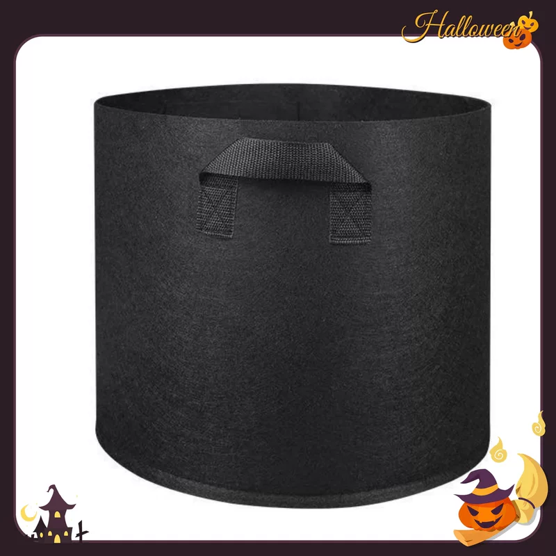 Manufacturer Plant Bag black thick non -woven potato planting bag planting tree bags beautiful bag green line green line planting bucket