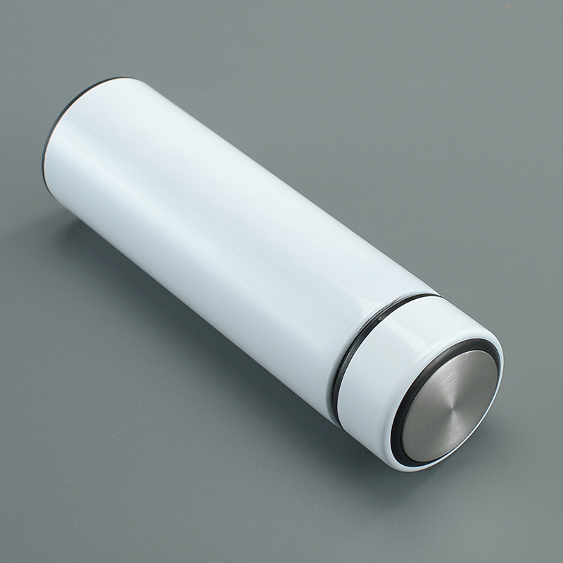 Clásico 304 Acero inoxidable taza de vacío los hombres y las mujeres portátil agua soporte impresión logo letras patrón actividad regalo