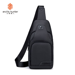 Men's chest bag Oxford cloth sports shoulder bag student crossbody bag casual outing mobile phone bag Guangzhou manufacturer
