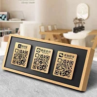 Код сбора QR-код витрины оптовая касса настольная карта WeChat Alipay сбор денег платежная карта