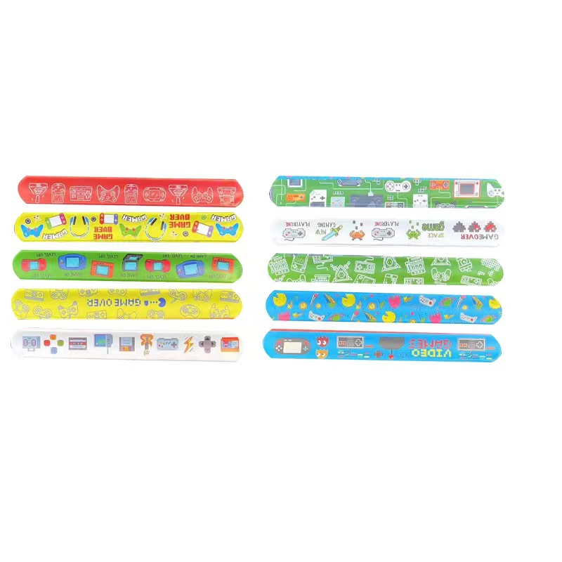 Juegos transfronterizos amazónicos temáticos pulseras de collar PVC pulseras para niños