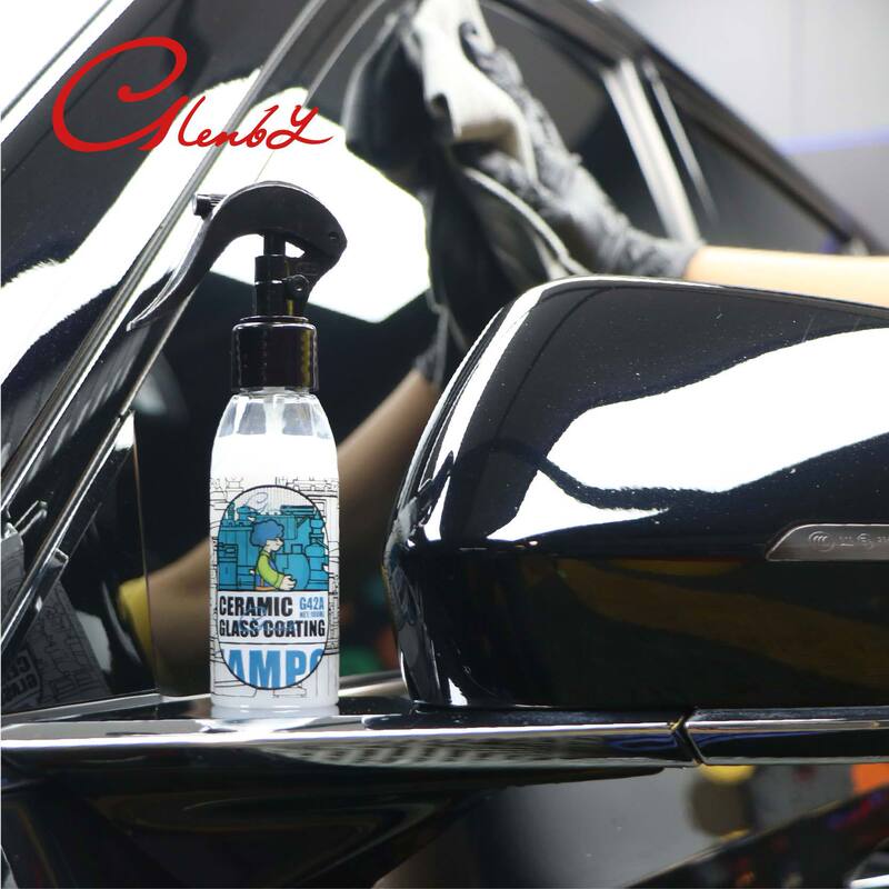Cross-border hot-selling ceramic glass plated crystal car front rearview mirror rain-proof water-repellent coating artifact glass coating agent