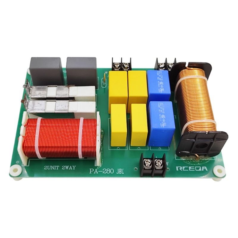 Profesional etapa altavoz frecuencia divisor fiebre alta y baja de dos frecuencias boda audio Crossover distribuidor