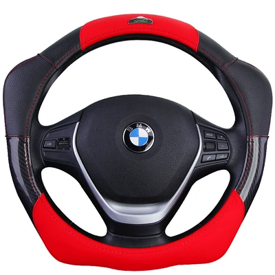 cover net red new round/d type: Steering wheel cover
