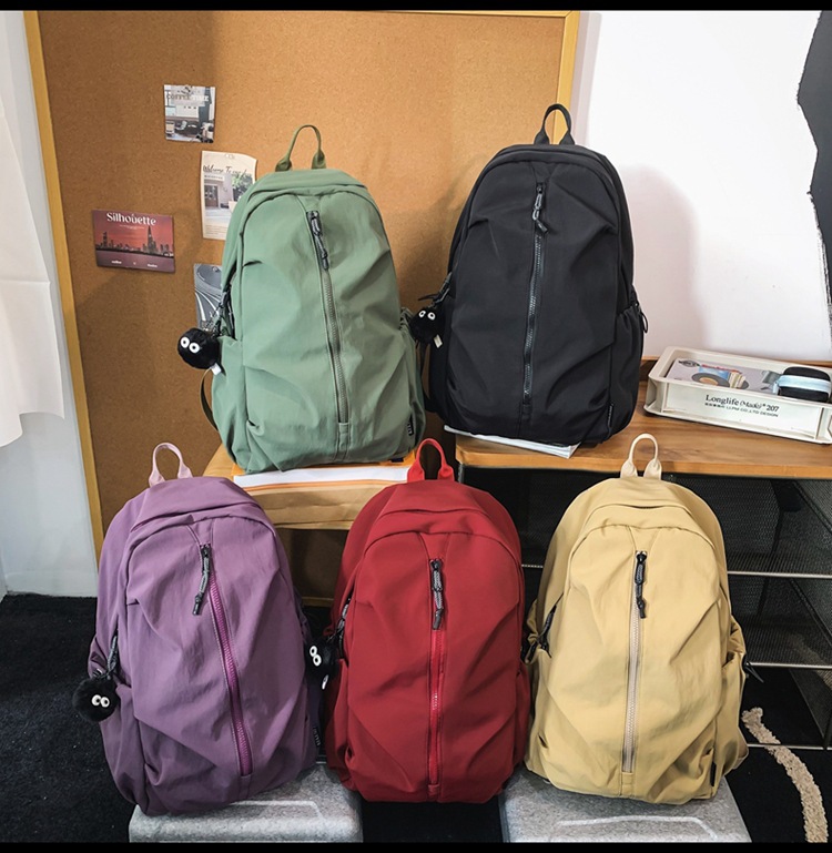 337g Weight Polyester Lining Material Sewing Thread Fashion Element Zipper Closure Type Double Shoulder Straps Strap Type Zipper Backpack Bags Type Holiday, Travel Occasion Oxford Cloth Material Waterproof Function Hiking Backpack Backpack Solid Color Pattern All Seasons Season Unisex Gender Classic Style, Sports Style Square Shape Large Size Waterproof Solid Color Holiday Travel Hiking Backpack 26