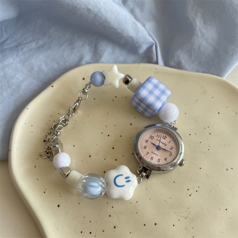 Forest-Style Bracelet Watch Summer Fresh and Slim Girl Decoration Japanese Soft Girl Kawaii Fairy Petite